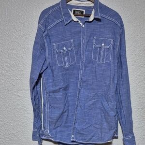 Buckle Black Athletic Fit Shirt